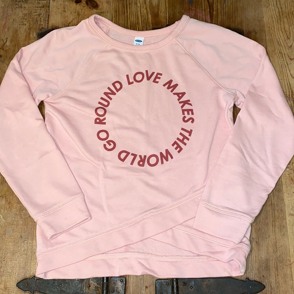 Old Navy 14 pink sweatshirt